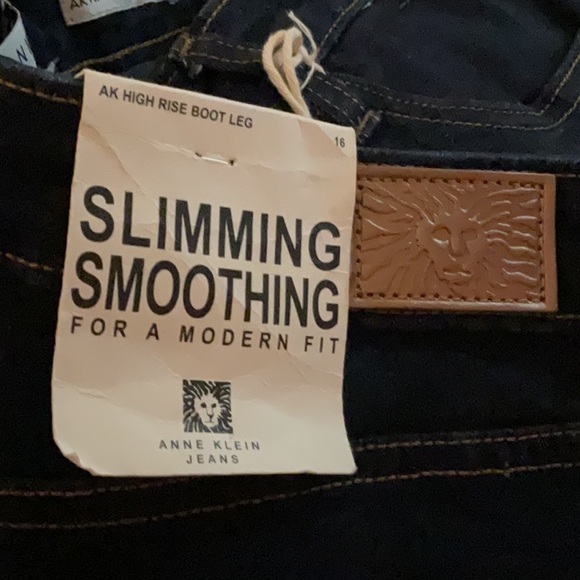 Anne Klein Dark Denim Jeans - Picture 3 of 3